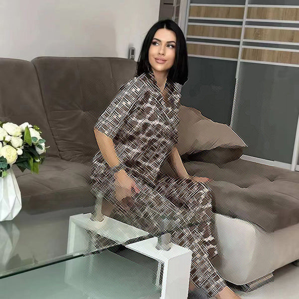 Two-piece Pajamas (including hair band)