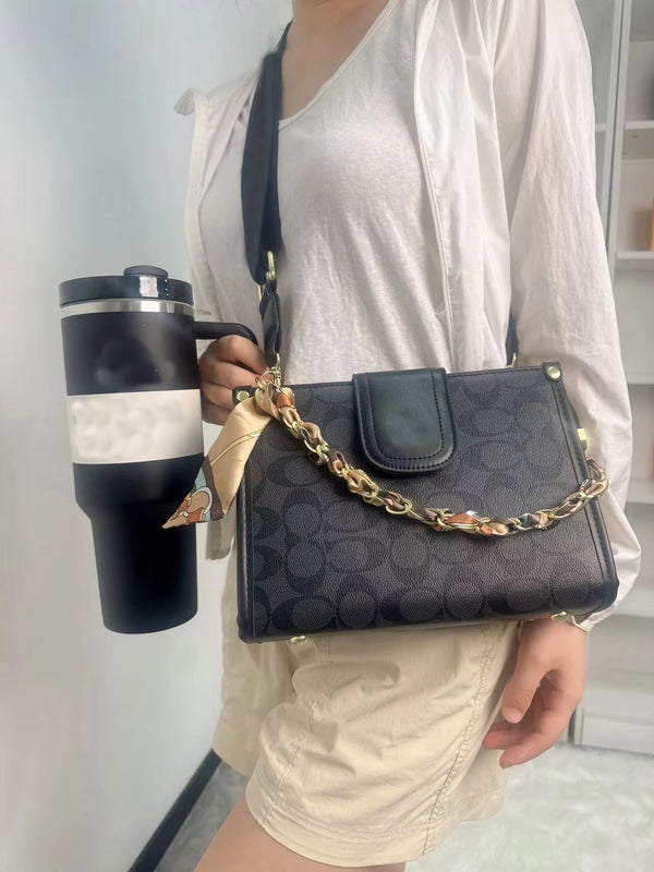 Black Tumblers and Bags