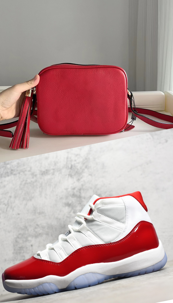 Red Shoes & Bag Set