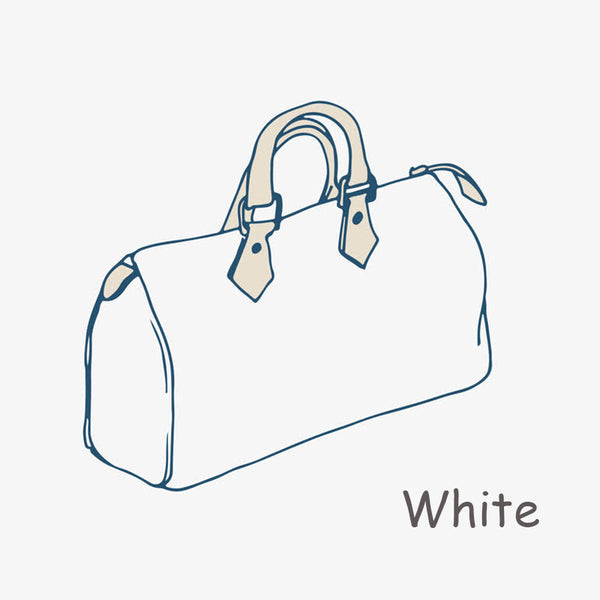 White Weekend Travel Bag