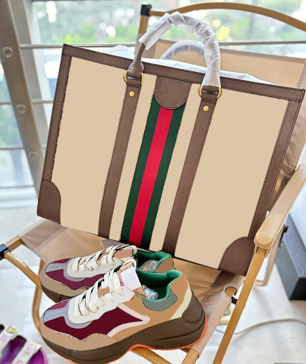 Women Bag& Shoes Set