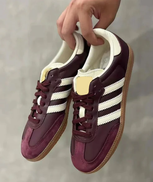 Burgundy Sneakers