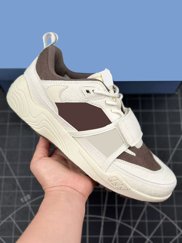 Coffee&White Sneakers