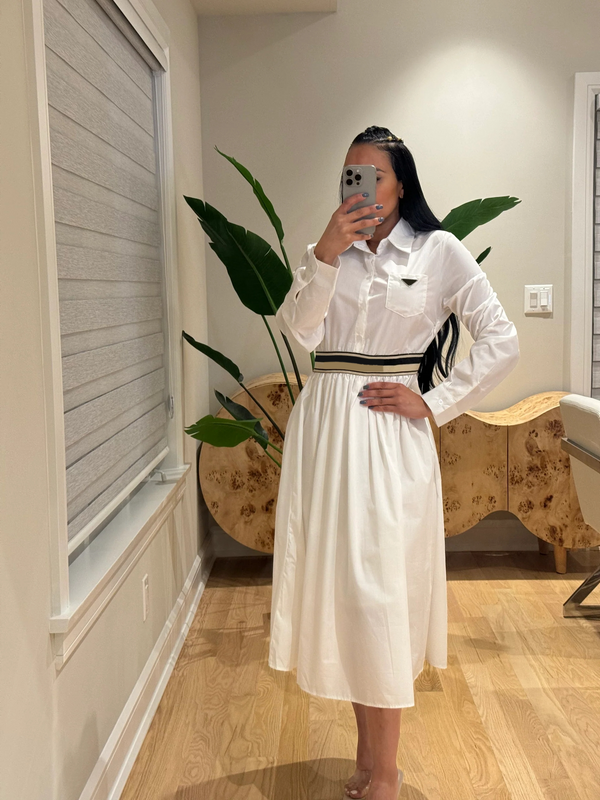 Shirt Patchwork Dress