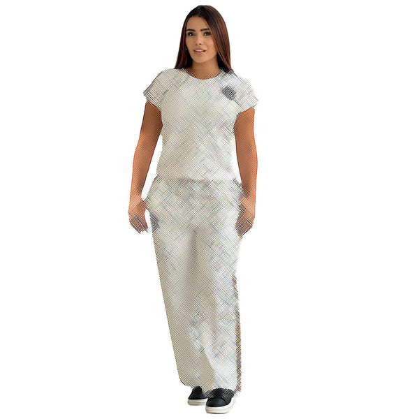 Embroidery Stitching Two-piece Set