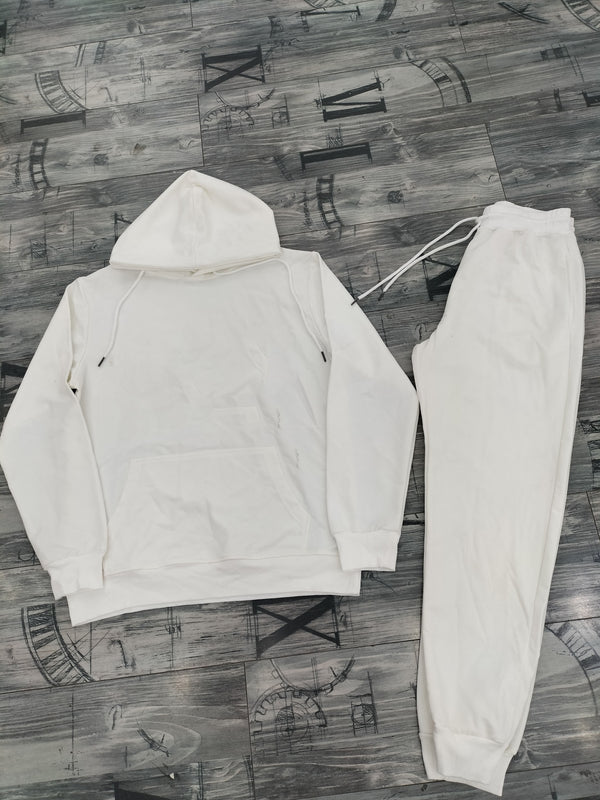 Men's Hooded Sweatshirt Two Piece Suit(XN2063)