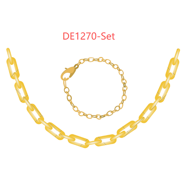 Necklace and bracelet