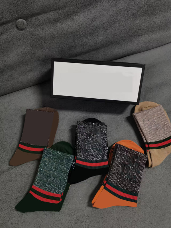 New Women Socks 5 Pairs