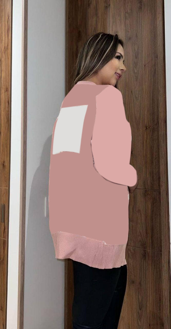 Knitted Cardigan Sweater Coat