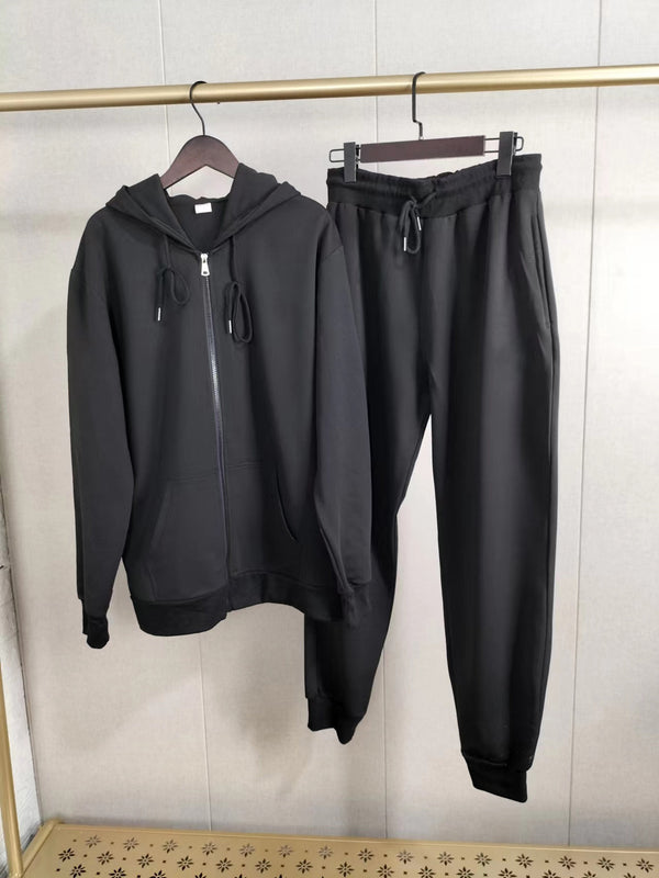 Men's Hooded Sweatshirt Two pPiece Suit(XNA14)