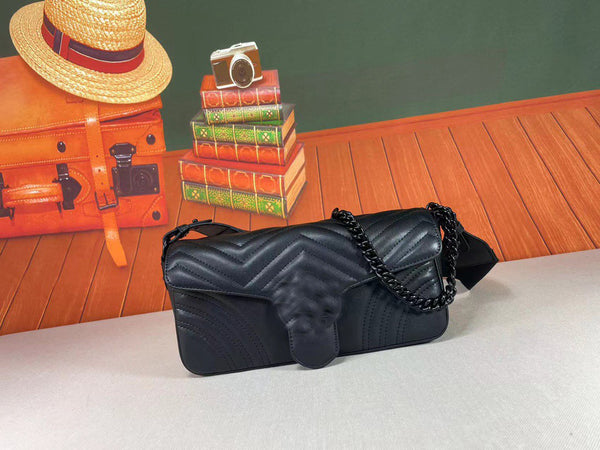 Fashion wide shoulder strap crossbody bag