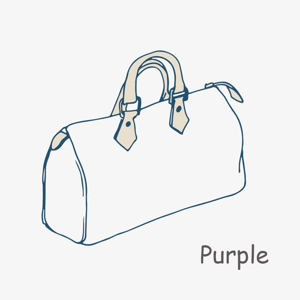 Purple Weekend Travel Bag