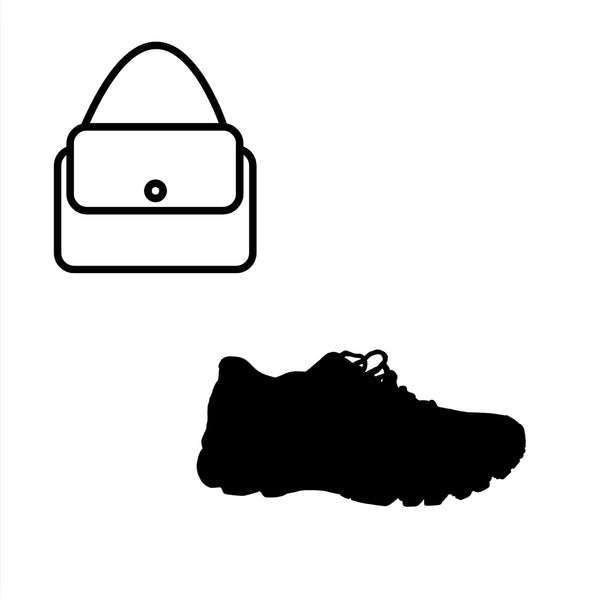 Red Bag&Black Sneakers