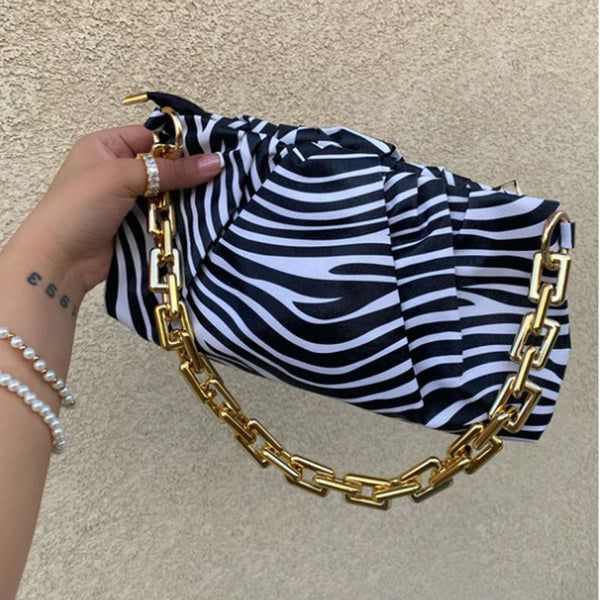 Chain underarm bag