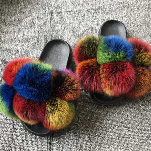 Fur Slippers