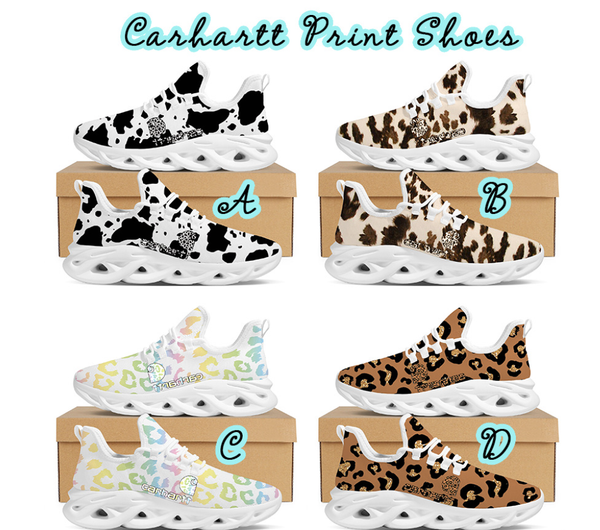 Unisex Lightweight Breathable Printed Sneakers