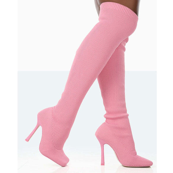 Over The Knee Stiletto Boots